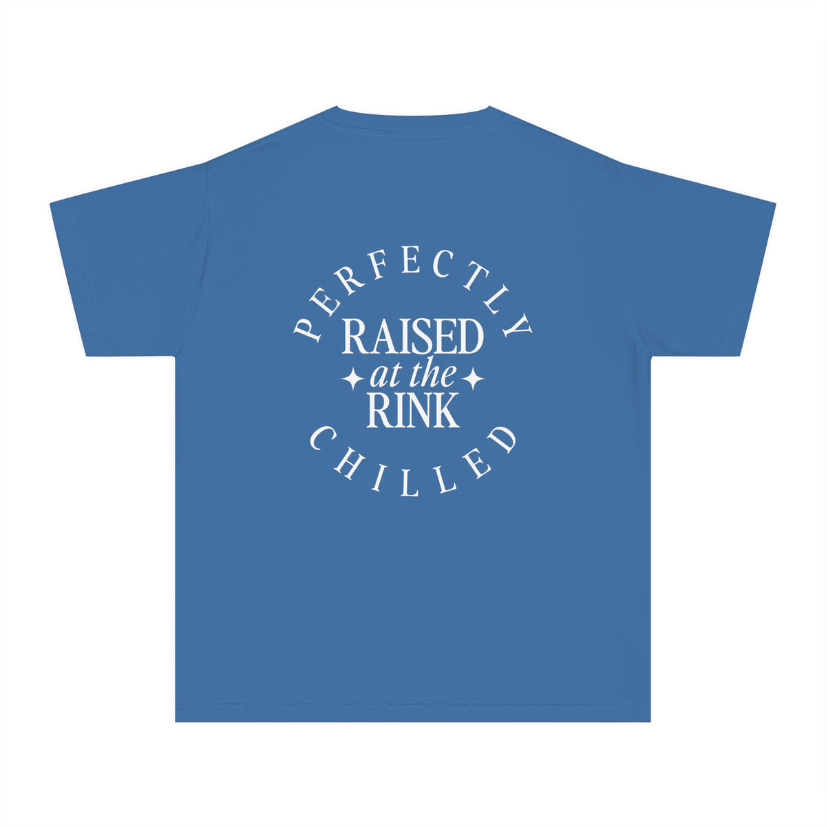 Raised at the Rink Comfort Colors Youth Midweight Tee