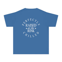 Raised at the Rink Comfort Colors Youth Midweight Tee