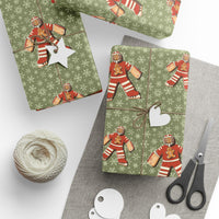 Gingerbread Saves Christmas Wrapping Paper