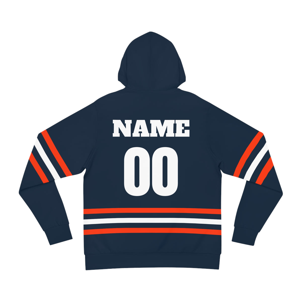 Custom Team Jersey Fashion Hoodie (AOP)