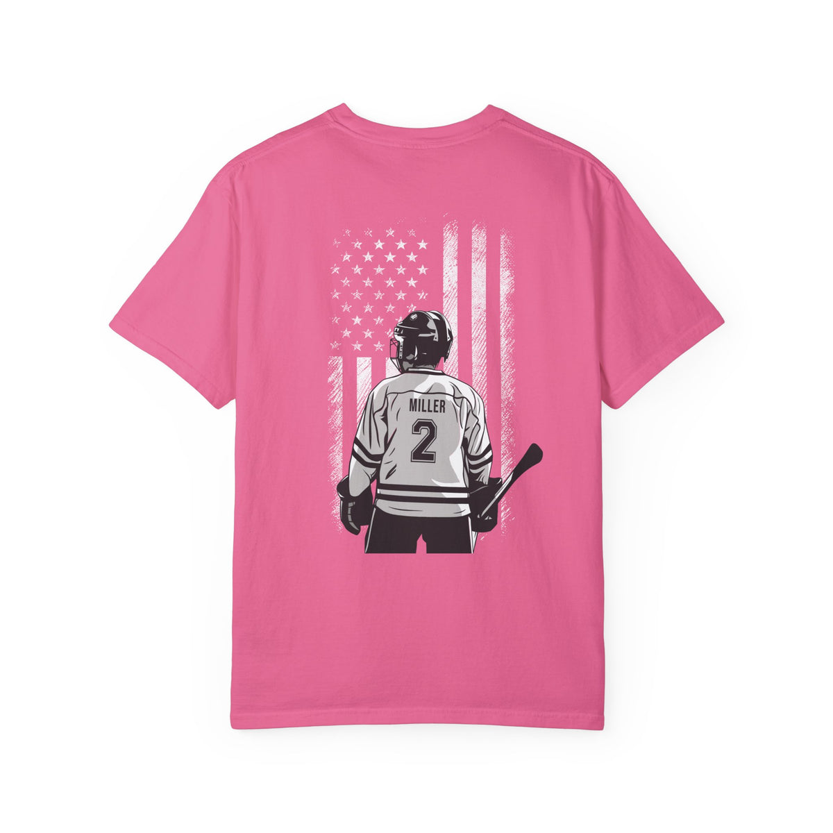 Custom Hockey Mom Comfort Colors Unisex Garment-Dyed T-shirt