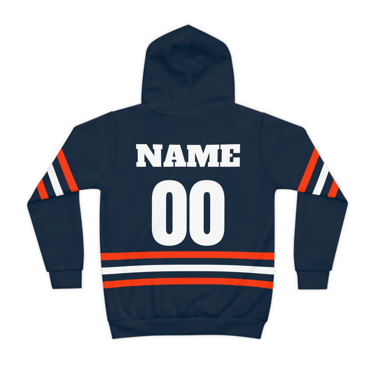 Custom Team Jersey Children's Hoodie (AOP)