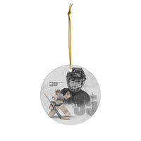 Custom Player Ceramic Ornament