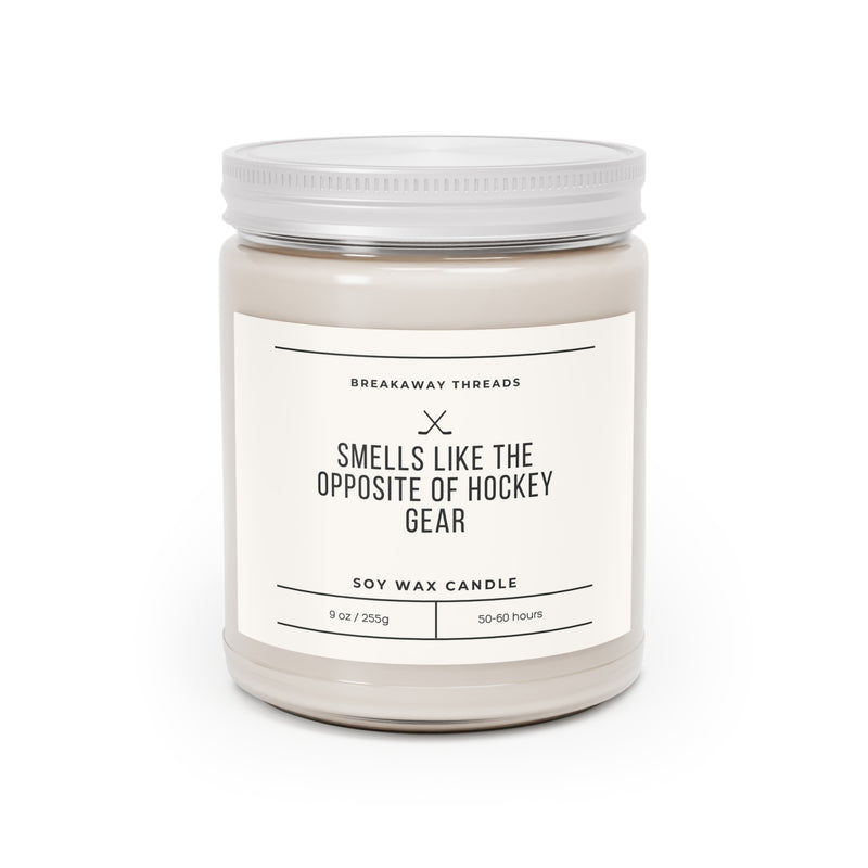 Smells Like The Opposite Of Hockey Gear Scented Candles, 9oz