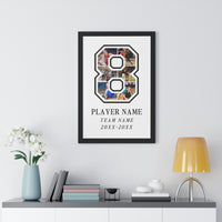 Custom Collage Framed Vertical Poster