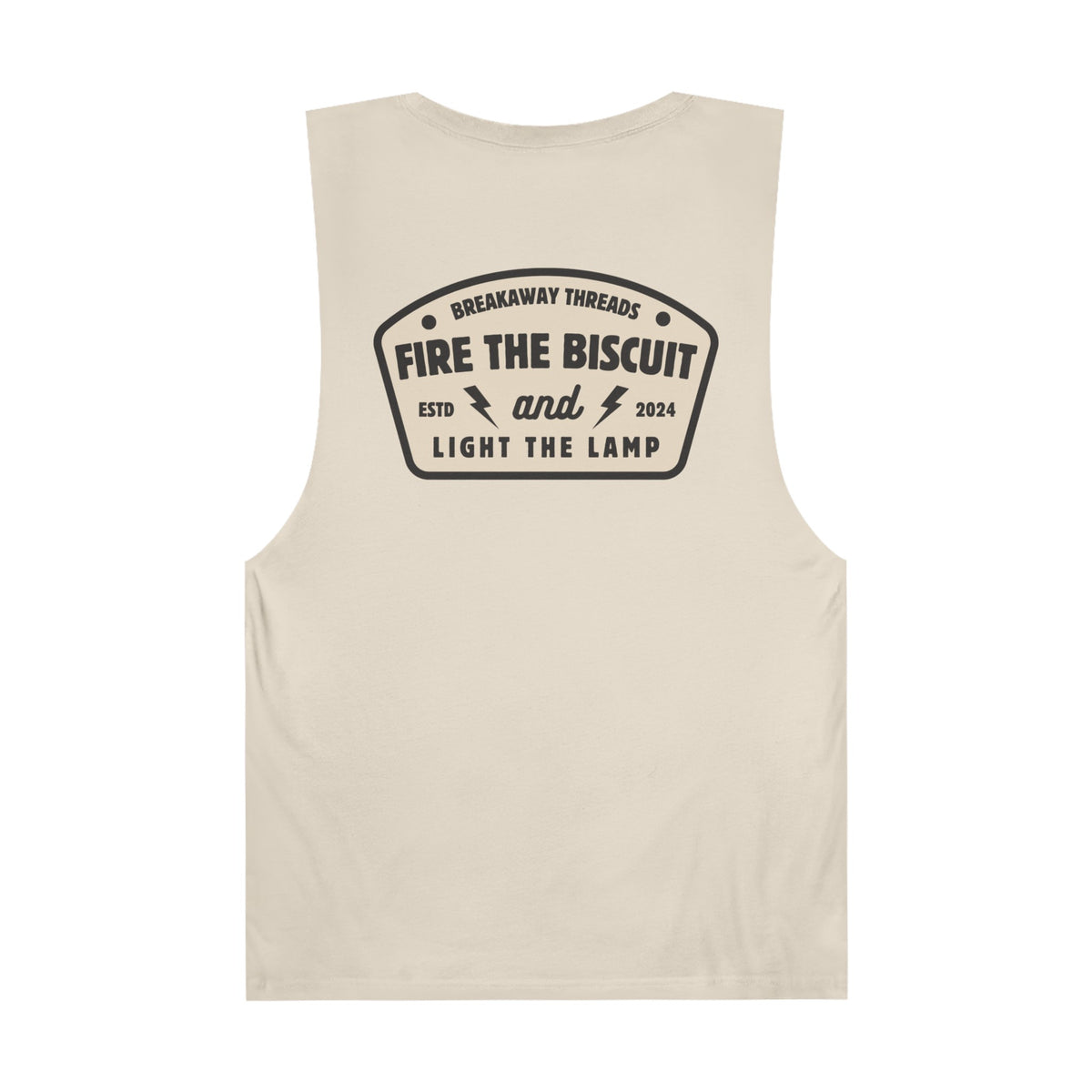 Fire the Biscuit and Light the Lamp AS Colour Unisex Barnard Tank