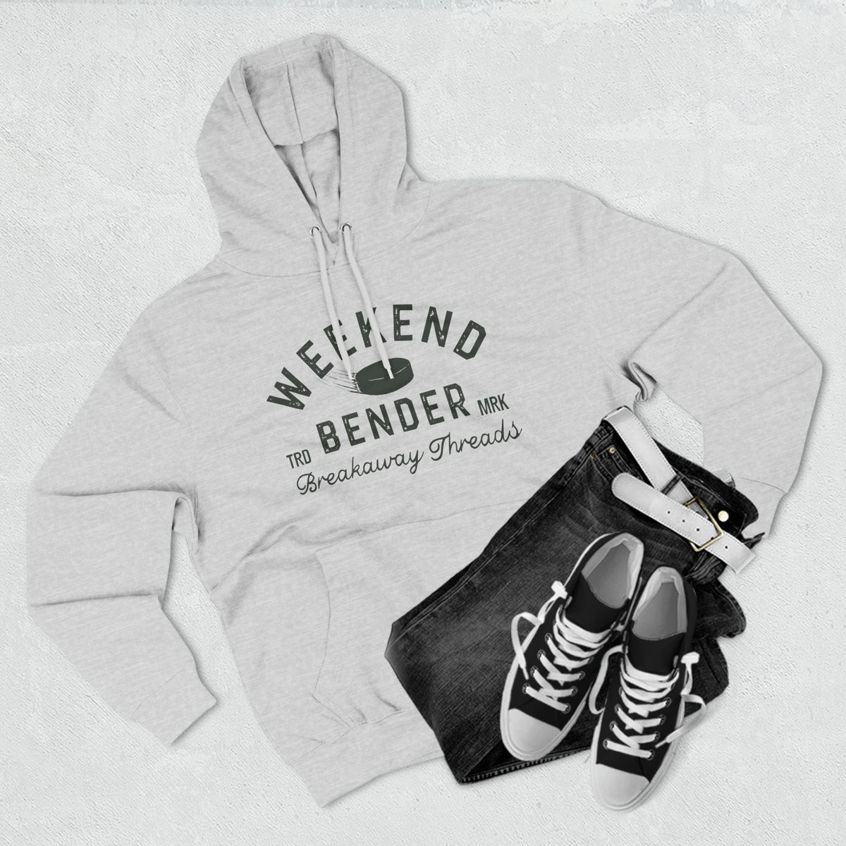 Weekend Bender Lane Seven Three-Panel Fleece Hoodie