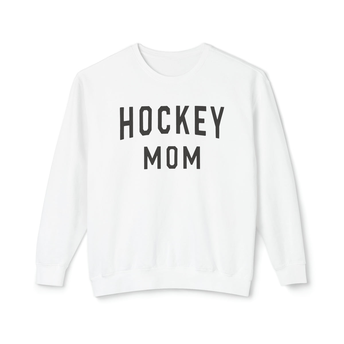 Hockey Mom Comfort Colors Unisex Lightweight Crewneck Sweatshirt