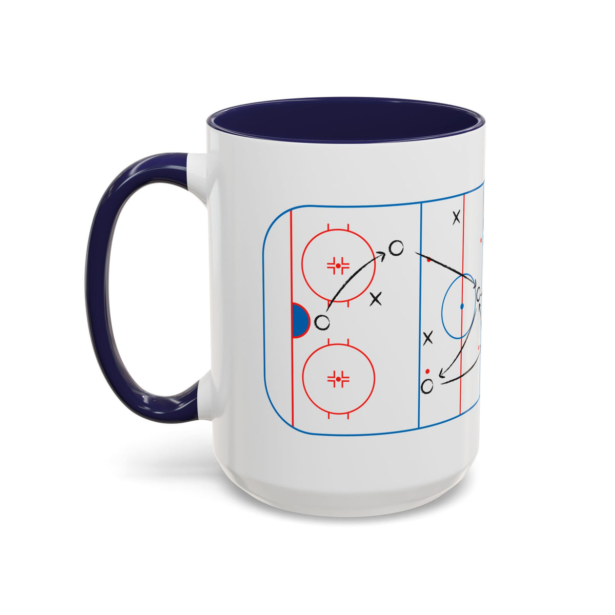 Eat Sleep Hockey Repeat Coffee Mug