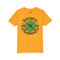 Slap Shots and Shamrocks Youth Short Sleeve Tee