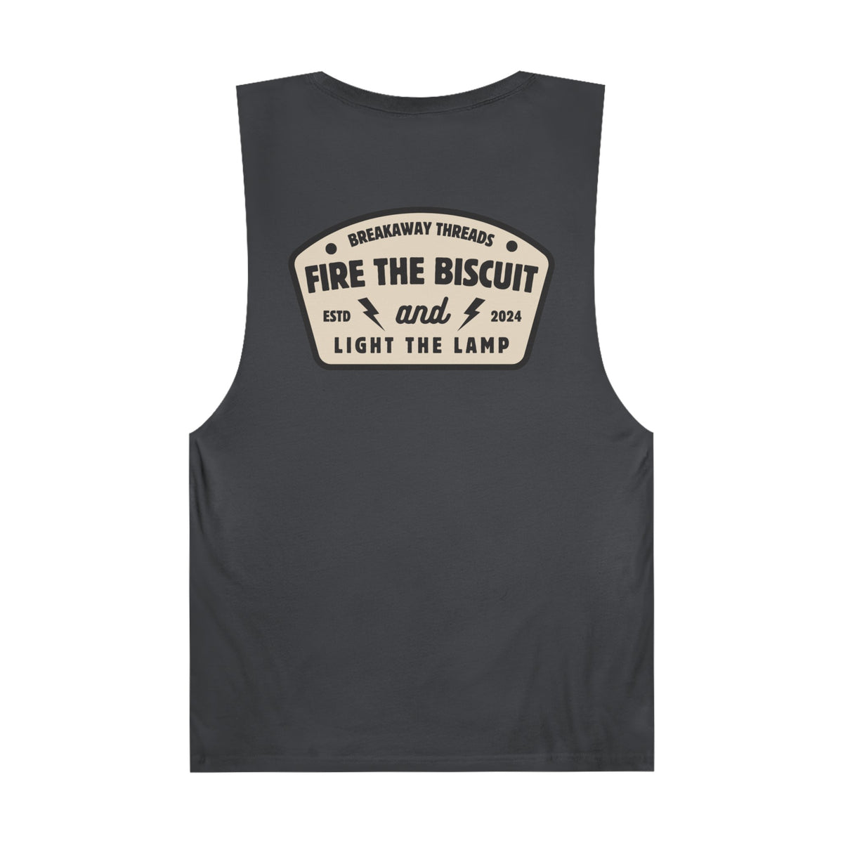 Fire the Biscuit and Light the Lamp AS Colour Unisex Barnard Tank