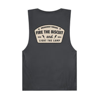 Fire the Biscuit and Light the Lamp AS Colour Unisex Barnard Tank