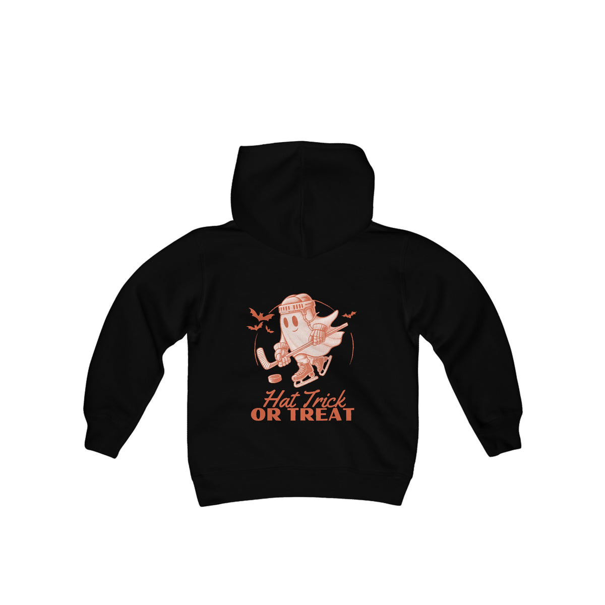 Hat Trick or Treat Gildan Heavy Blend Hooded Sweatshirt