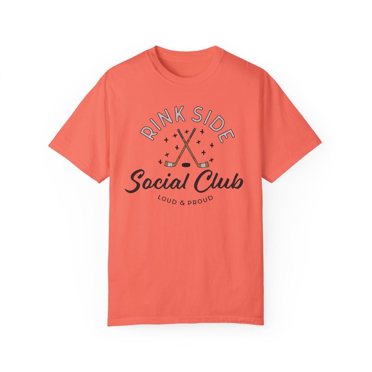 Rinkside Social Club Comfort Colors Unisex Garment-Dyed T-shirt