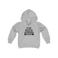 I'm Just Here For The Concession Stand Youth Heavy Blend Hooded Sweatshirt