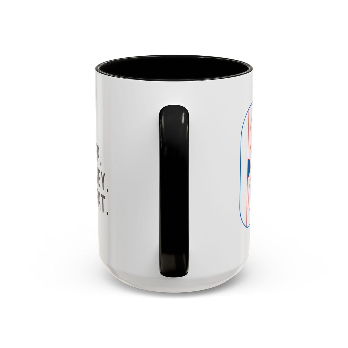 Eat Sleep Hockey Repeat Coffee Mug