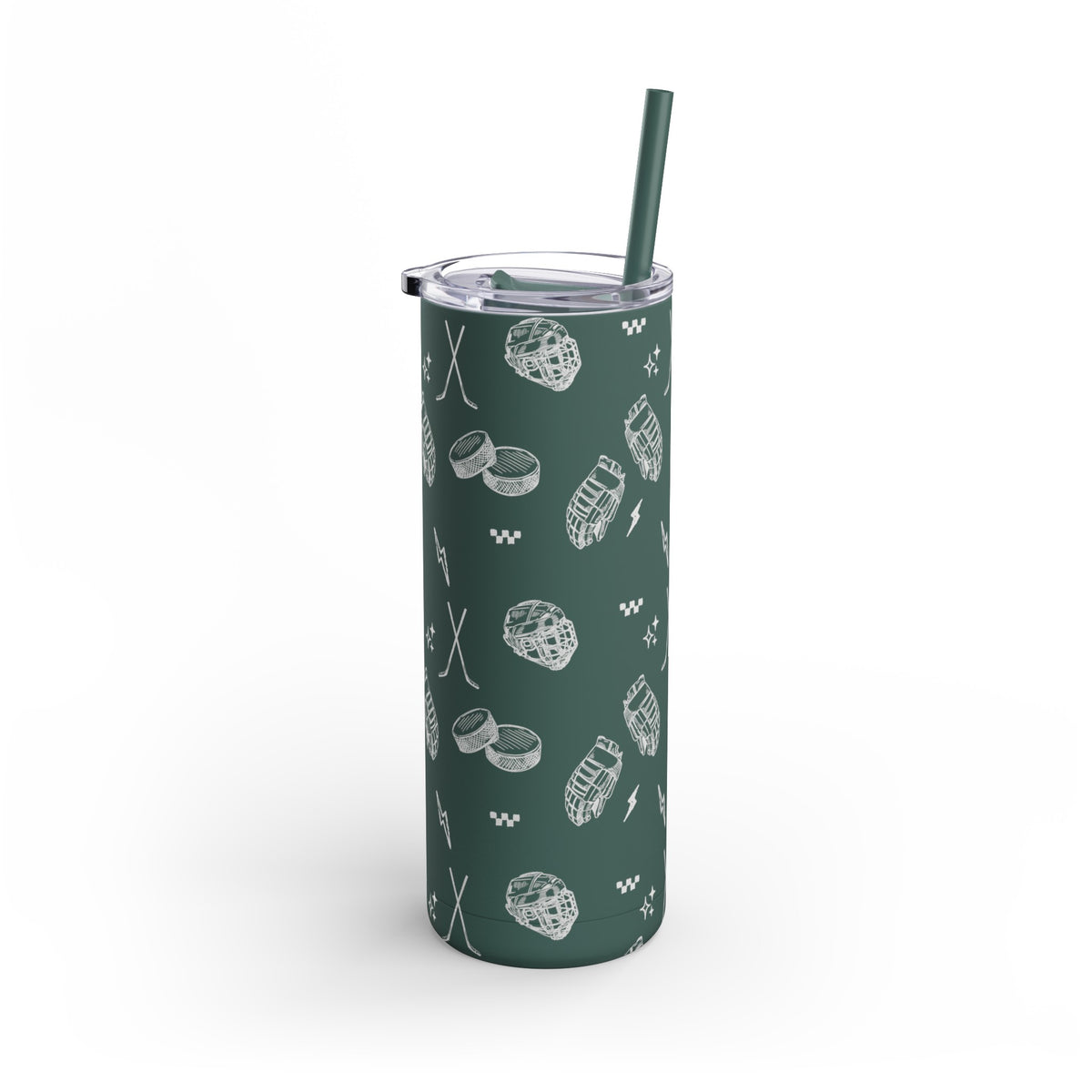 Hockey Matte Tumbler, 20oz