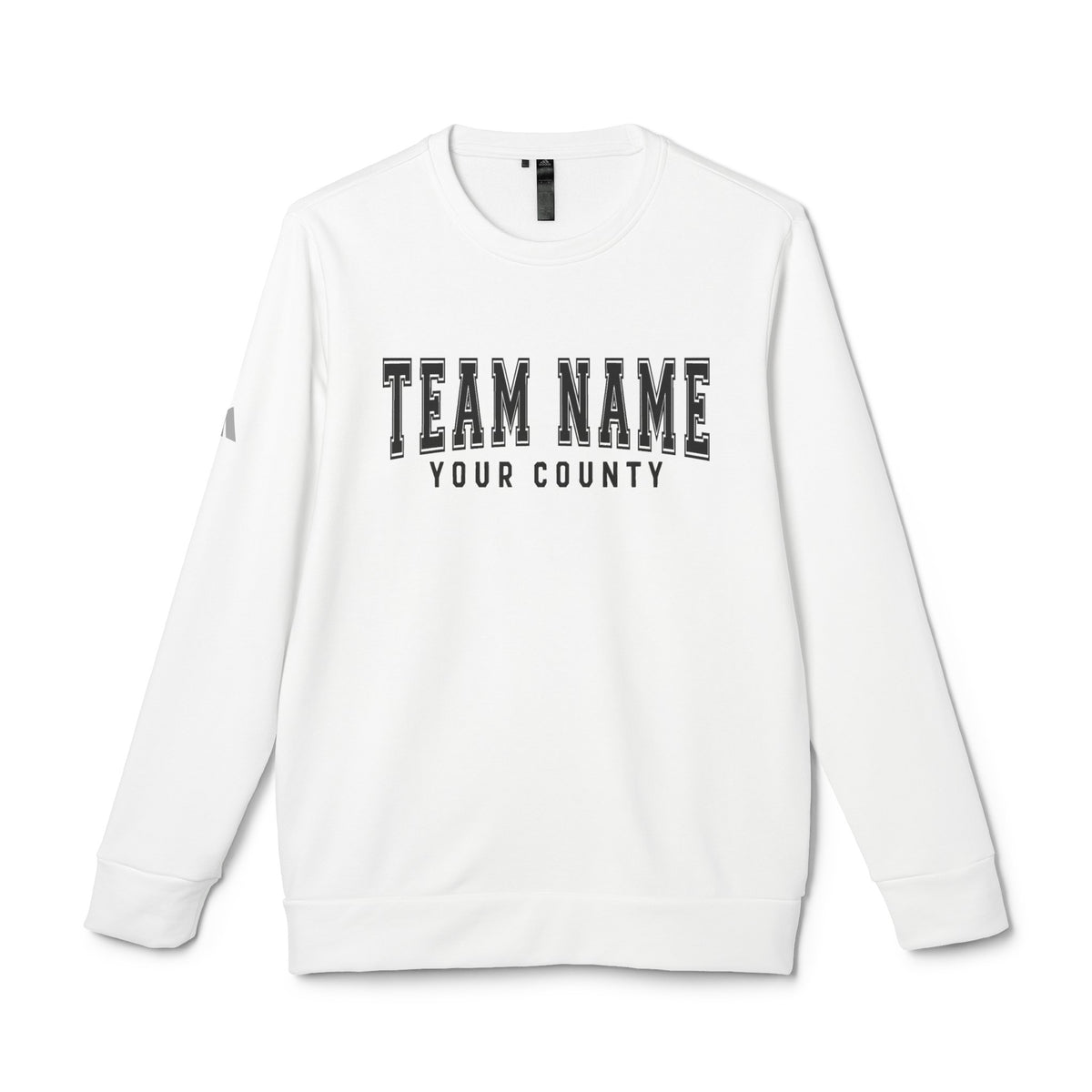 Custom Team Adidas® Unisex Fleece Crewneck Sweatshirt