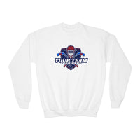 Custom Team Logo Youth Crewneck Sweatshirt