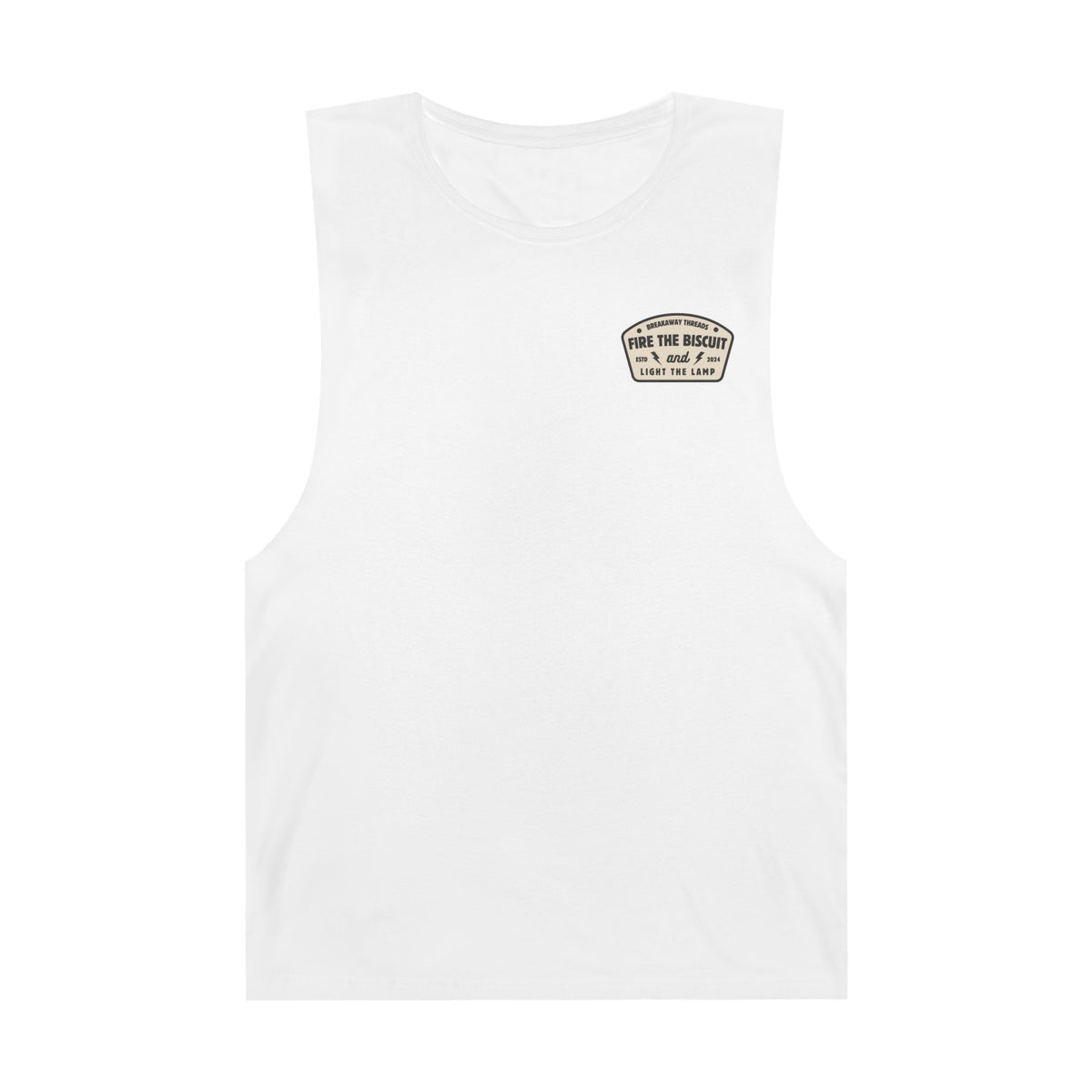 Fire the Biscuit and Light the Lamp AS Colour Unisex Barnard Tank