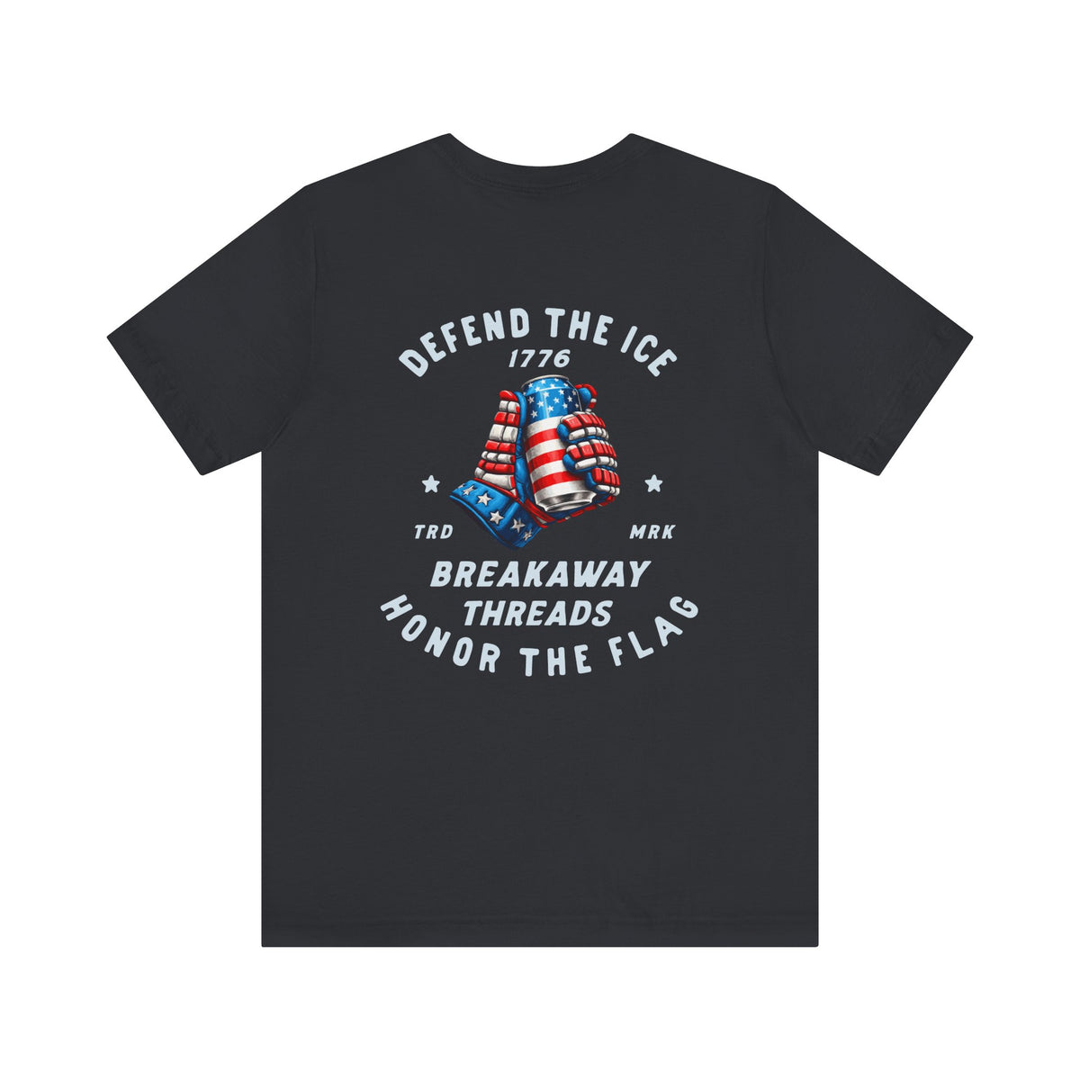 Defend the Ice Honor the Flag Unisex Jersey Short Sleeve Tee