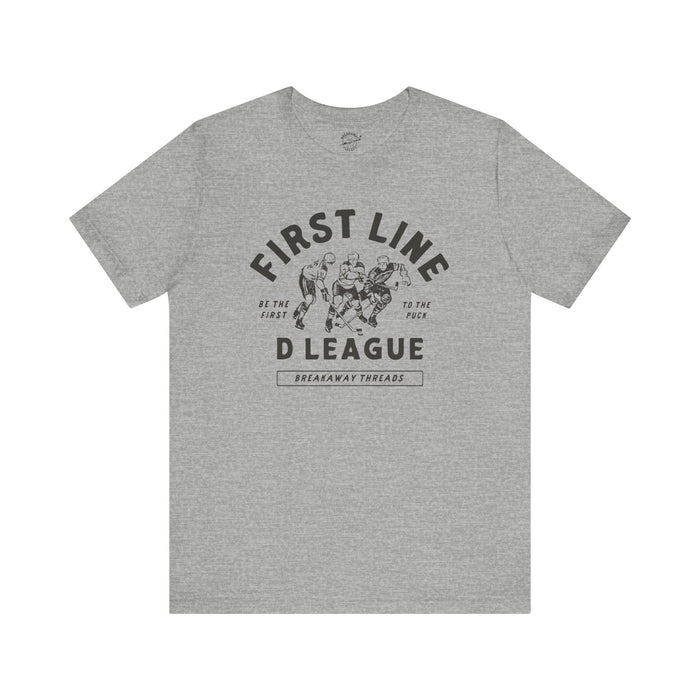 First Line D League Unisex Jersey Short Sleeve Tee