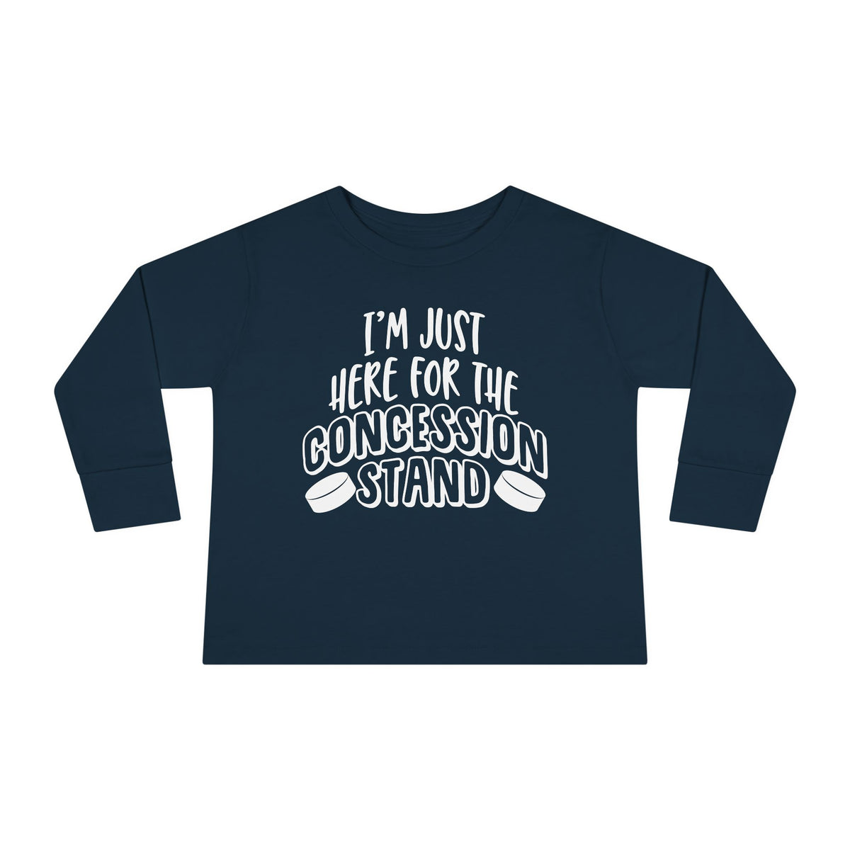 I'm Just Here For The Concession Stand Toddler Long Sleeve Tee