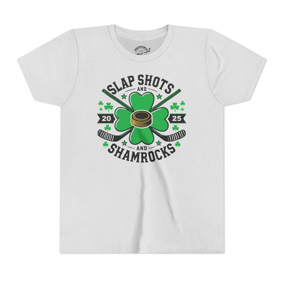 Slap Shots and Shamrocks Youth Short Sleeve Tee