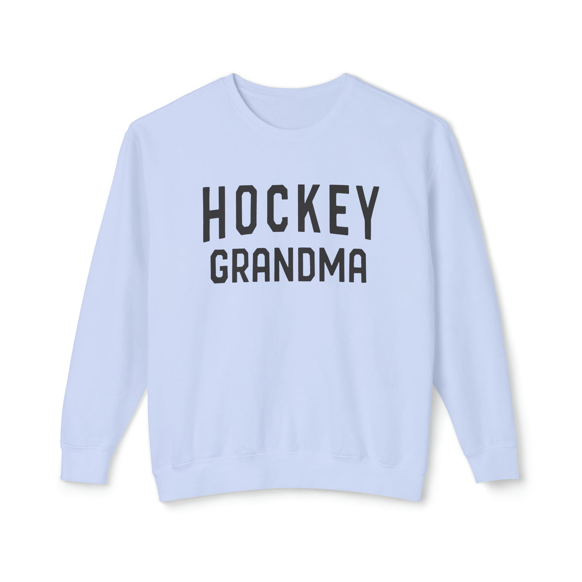 Hockey Grandma Comfort Colors Unisex Lightweight Crewneck Sweatshirt