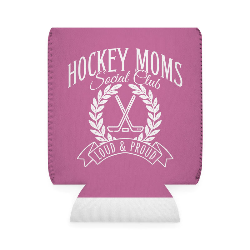 Hockey Moms Social Club Can Cooler Sleeve