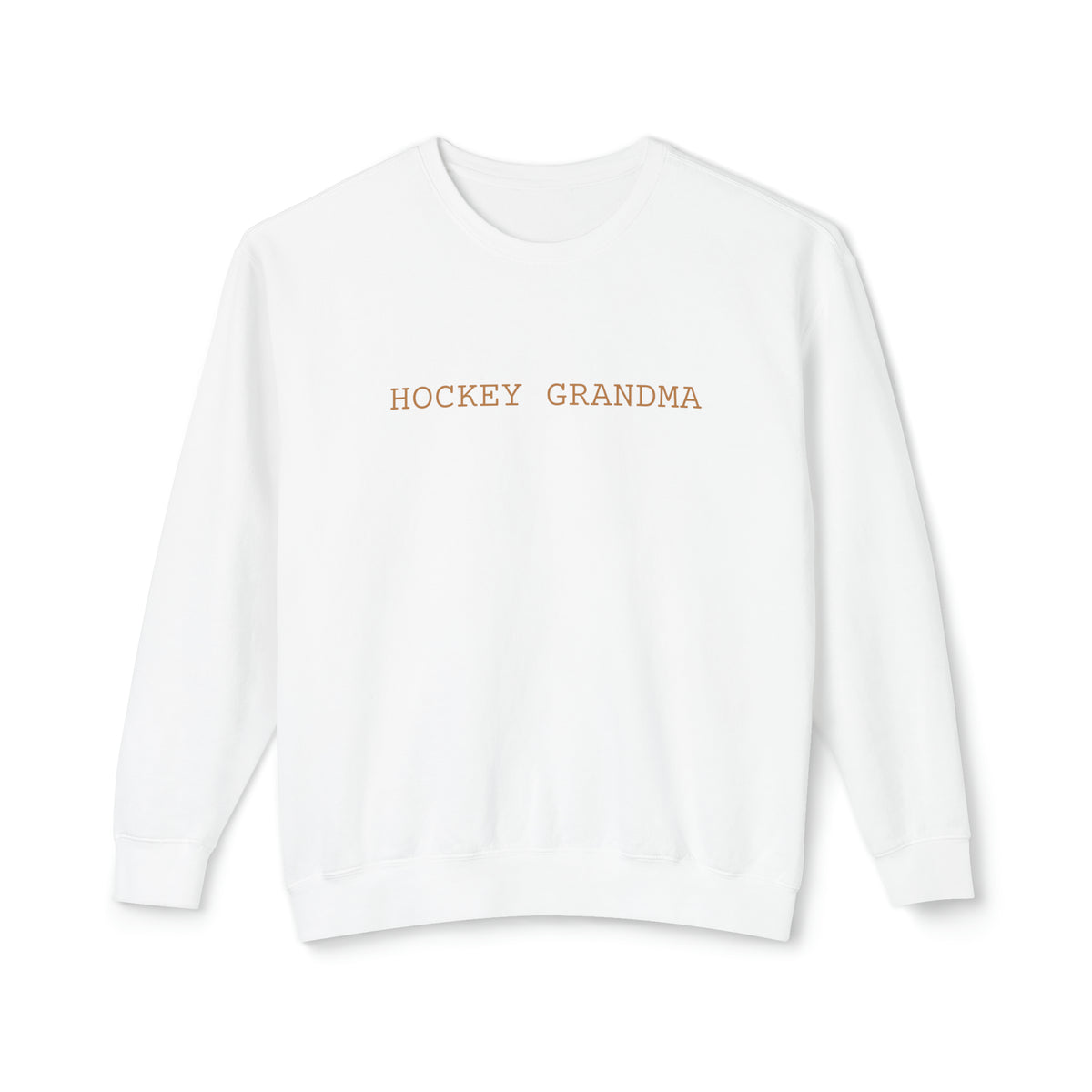 Hockey Grandma Comfort Colors Unisex Lightweight Crewneck Sweatshirt