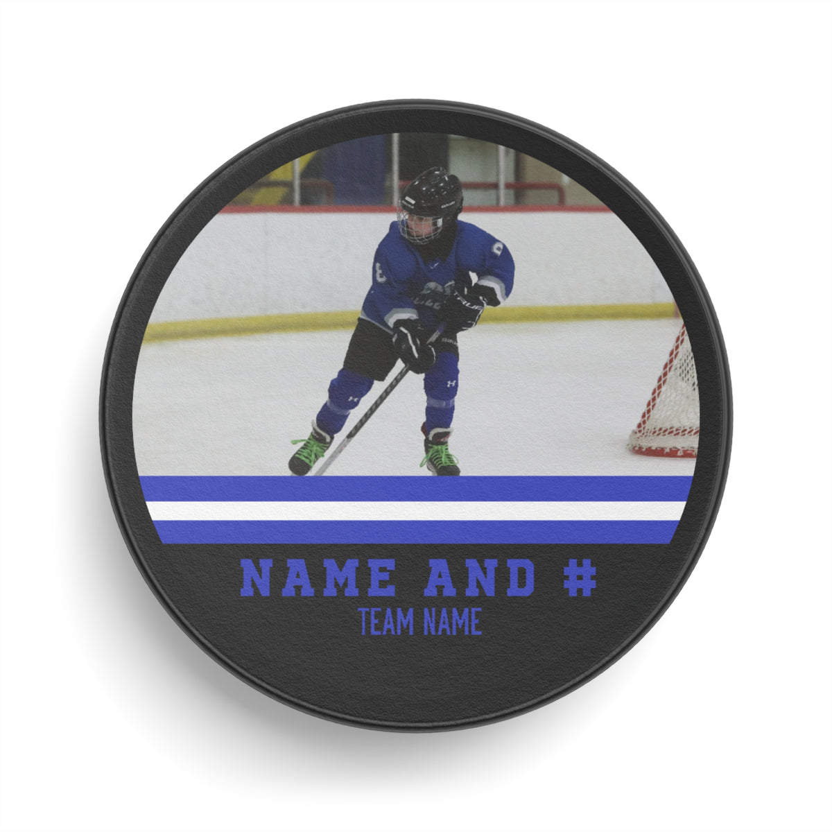 Custom Player Hockey Puck