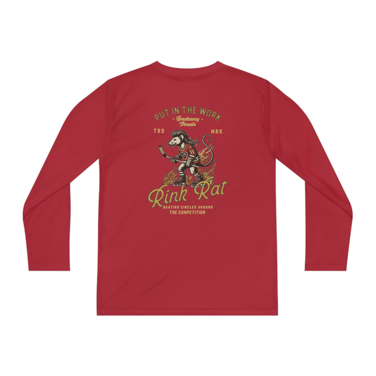 Rink Rat Sport-Tek PosiCharge Youth Long Sleeve Competitor Tee