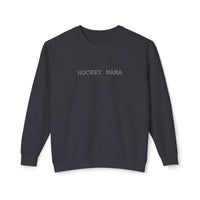 Hockey Mama Comfort Colors Unisex Lightweight Crewneck Sweatshirt