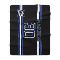 Custom Player Sherpa Fleece Blanket