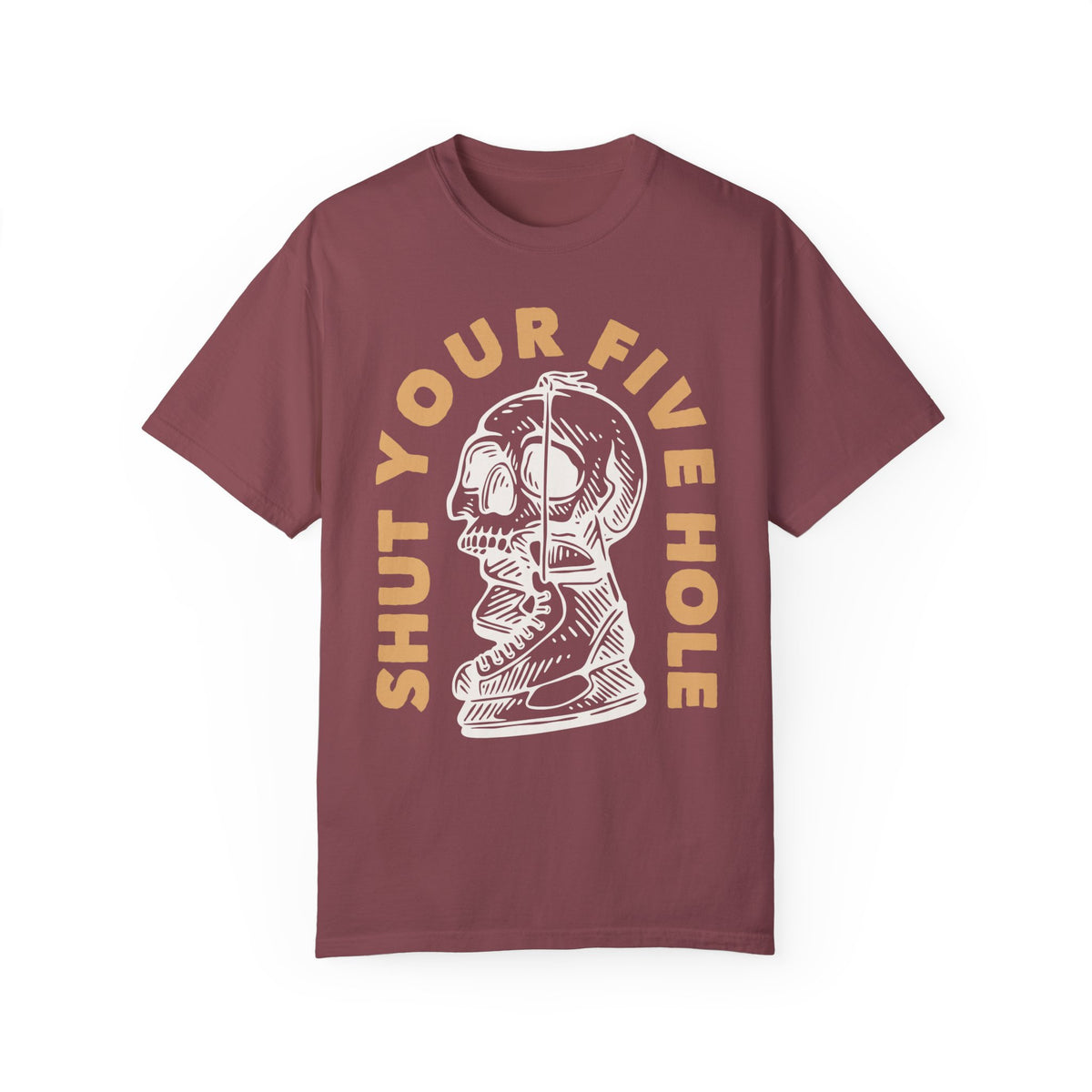 Shut Your Five Hole Comfort Colors Unisex Garment-Dyed T-shirt