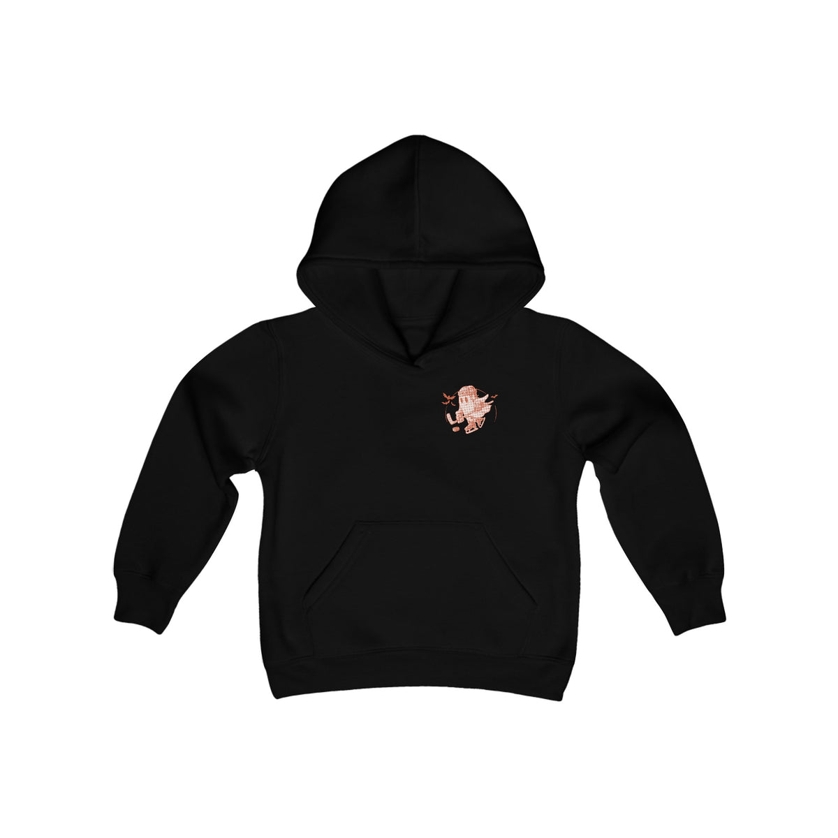 Hat Trick or Treat Gildan Heavy Blend Hooded Sweatshirt