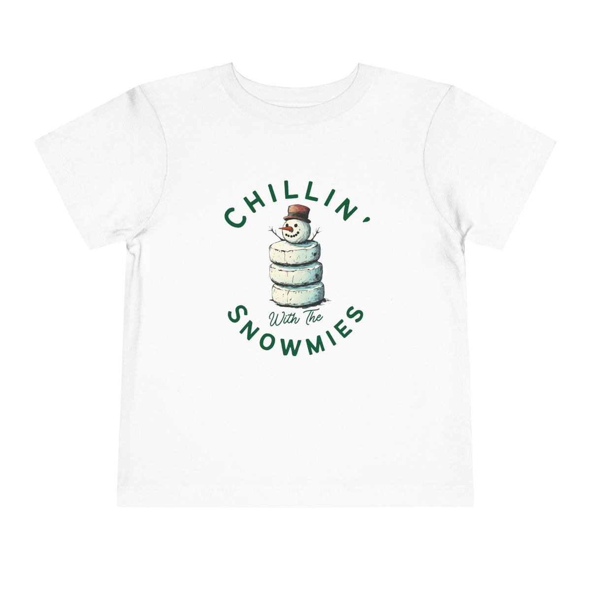 Chillin' with the Snowmies Toddler Short Sleeve Tee