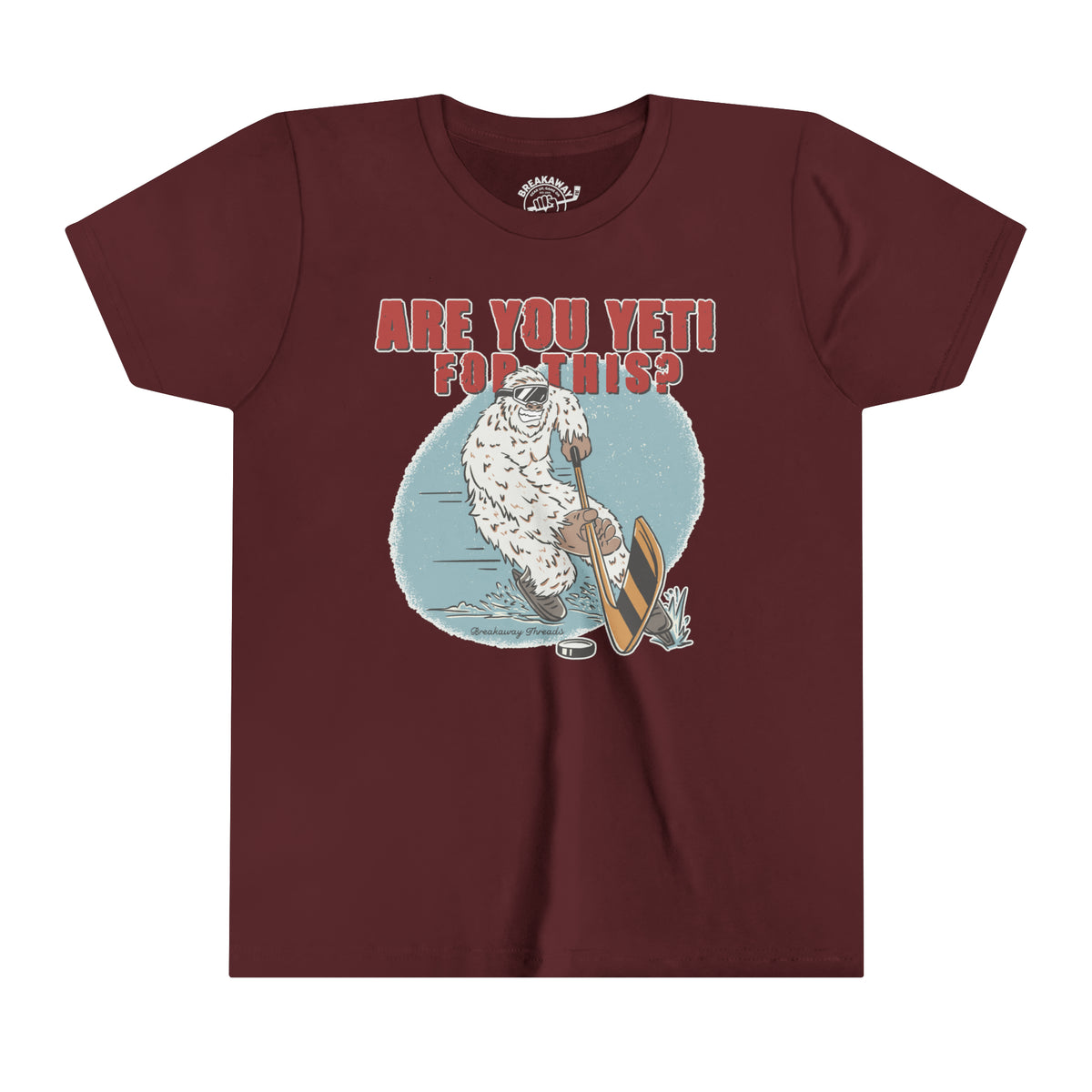 Are You Yeti For This Youth Short Sleeve Tee