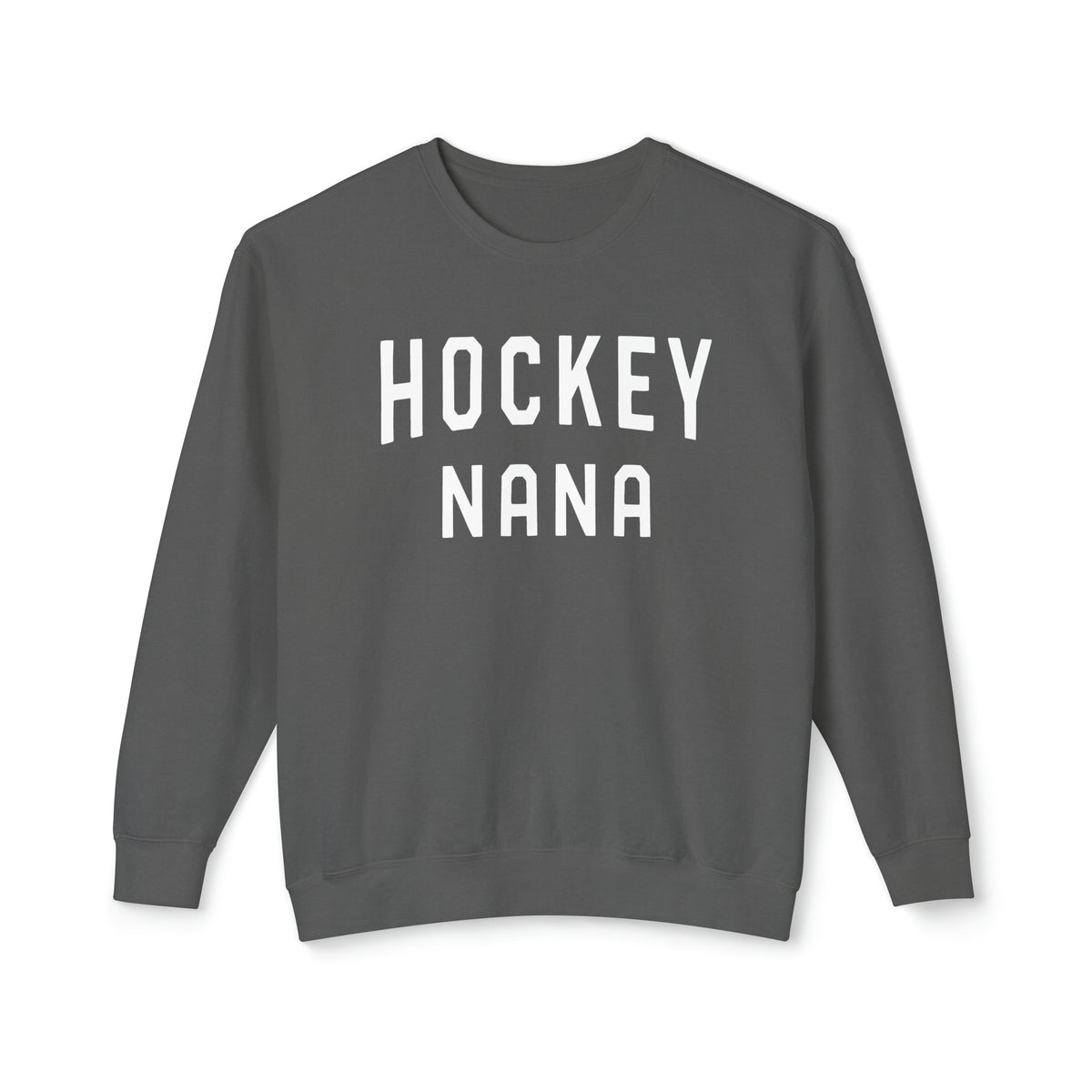 Hockey Nana Comfort Colors Unisex Lightweight Crewneck Sweatshirt