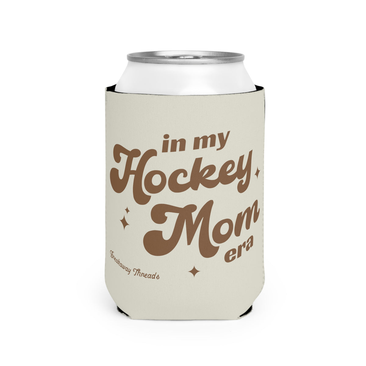 In My Hockey Mom Era Can Cooler Sleeve