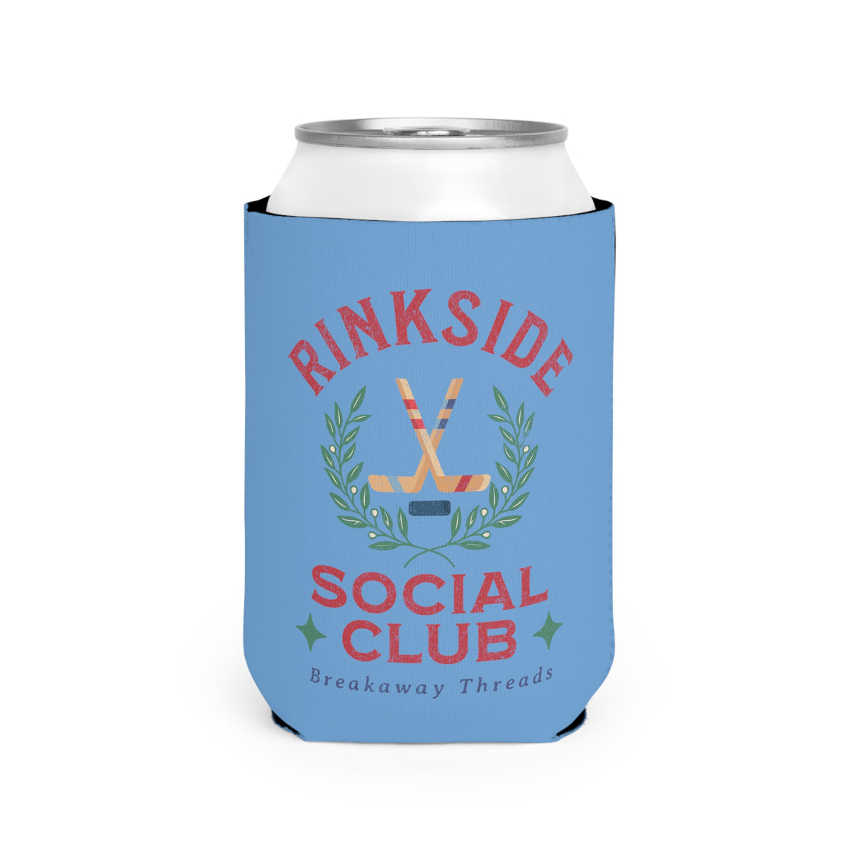 Rinkside Social Club Can Cooler Sleeve