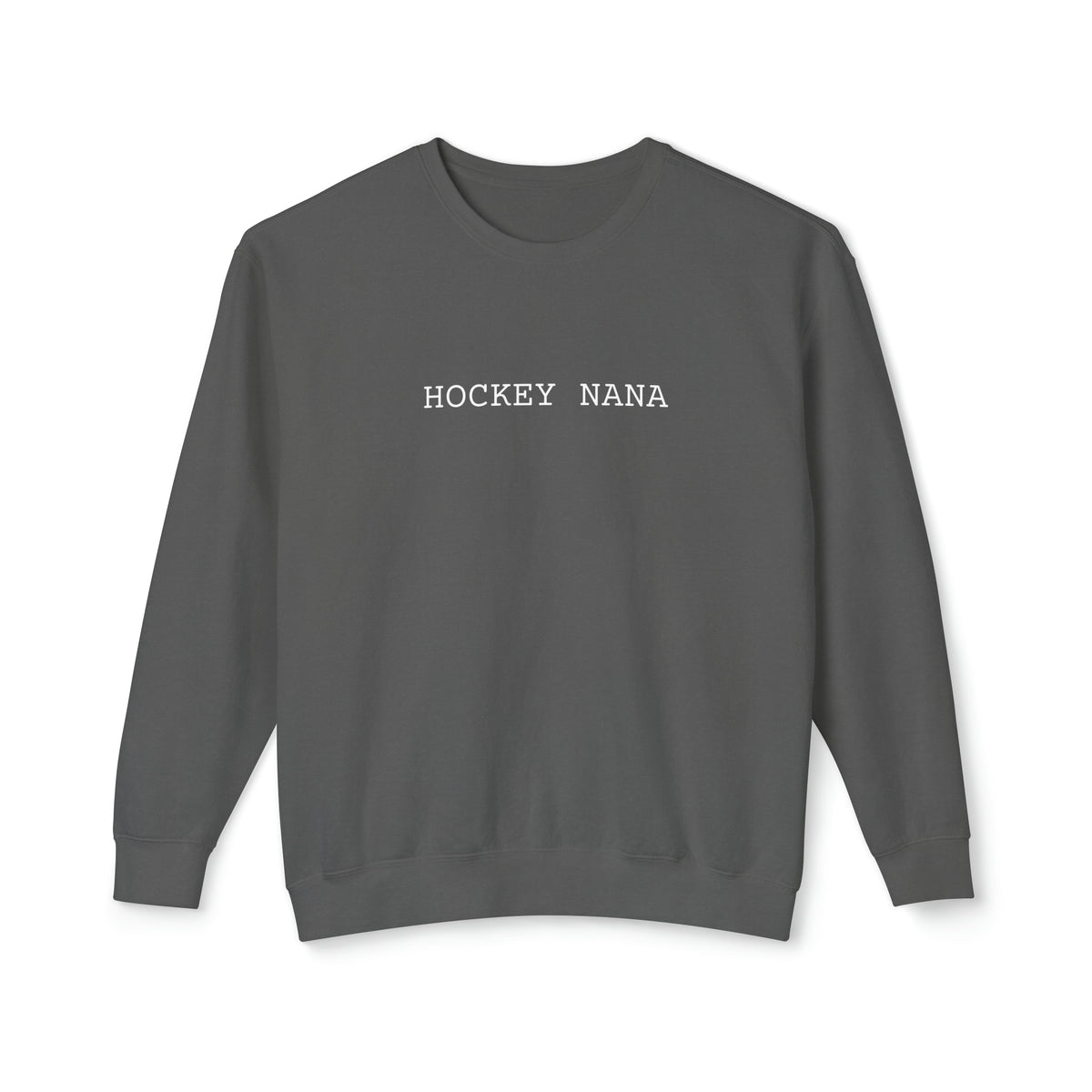 Hockey Nana Comfort Colors Unisex Lightweight Crewneck Sweatshirt