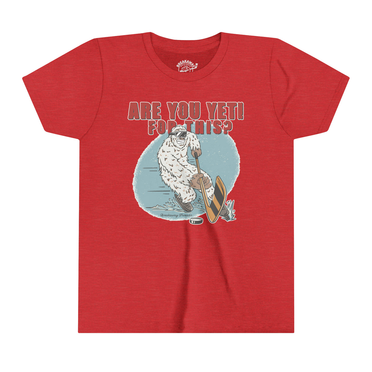 Are You Yeti For This Youth Short Sleeve Tee