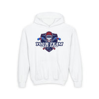 Custom Team Logo Youth Heavy Blend Hooded Sweatshirt