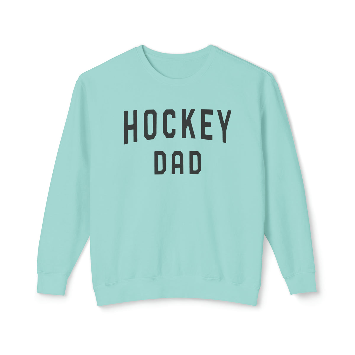 Hockey Dad Comfort Colors Unisex Lightweight Crewneck Sweatshirt