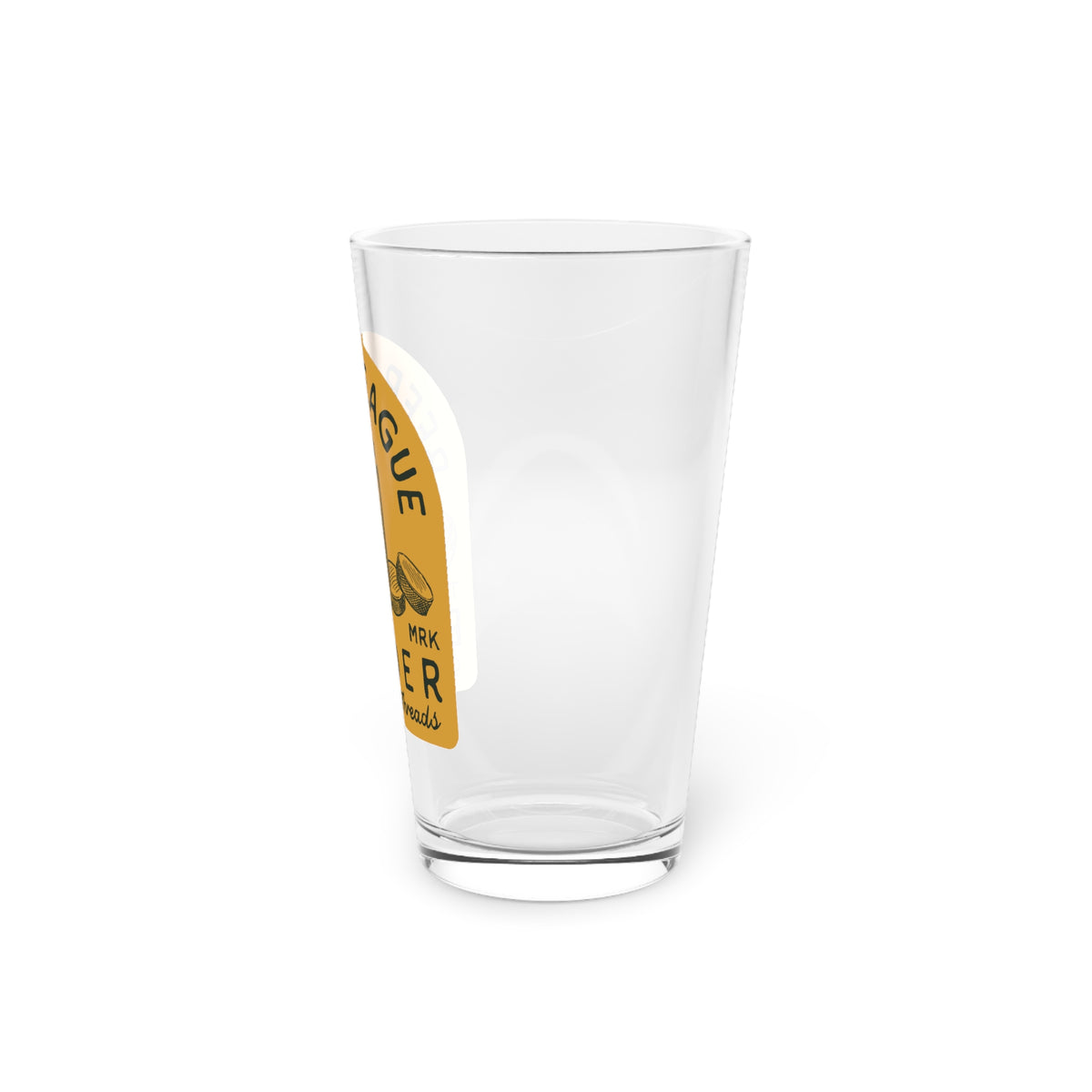 Beer League Bender Pint Glass, 16oz