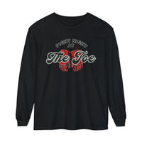 Fight Night At The Joe Unisex Garment-dyed Long Sleeve T-Shirt