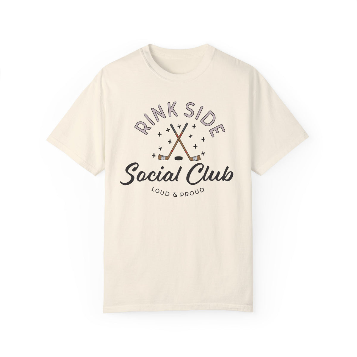 Rinkside Social Club Comfort Colors Unisex Garment-Dyed T-shirt