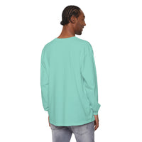 Hockey Grandma Comfort Colors Unisex Garment-dyed Long Sleeve T-Shirt